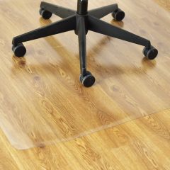 Bodenschutzmatte Bodenschutz Büro Stuhl Unterlage Boden Schutz Matte PVC 120x120cm