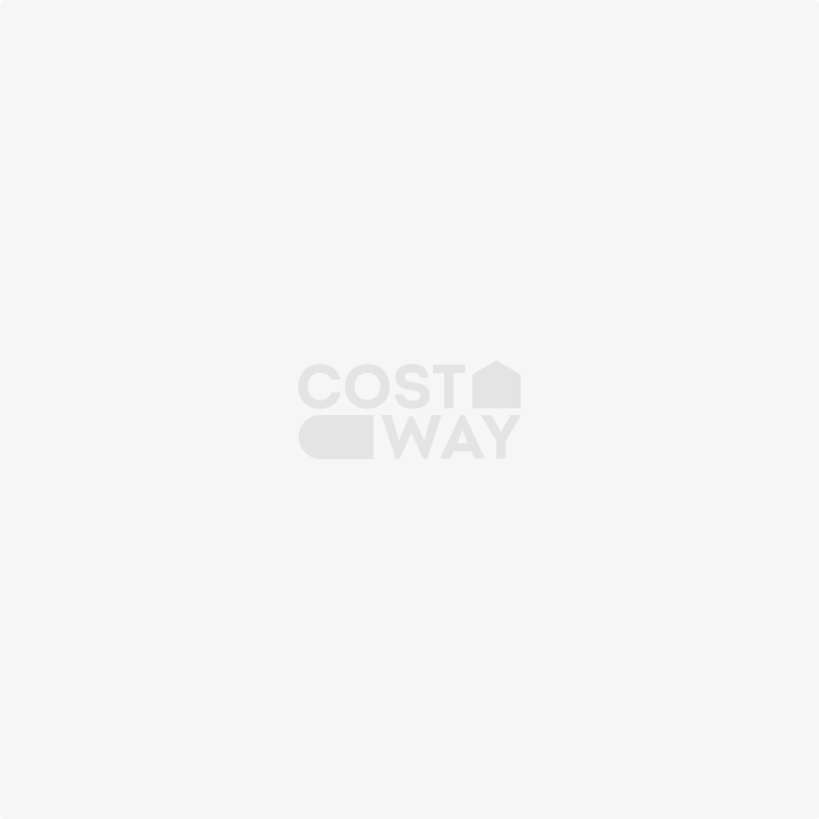 Costway Cabrio-Schlafsofa Klappsessel Schlafcouch 5-Positionen-Liegestuhl mit gepolsterter Liege Blau