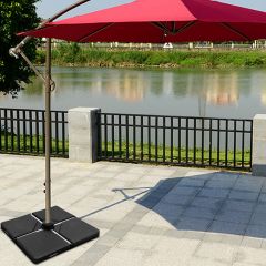 Sonnenschirmständer Sonnenschutz Balkonschirmständer für Außenbereich robuste Basis