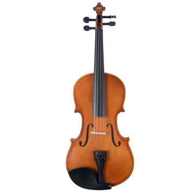 4/4 Geige Violine Set Kolophonium  mit Bogen Geigenset Anfänger Koffer Schwarz 