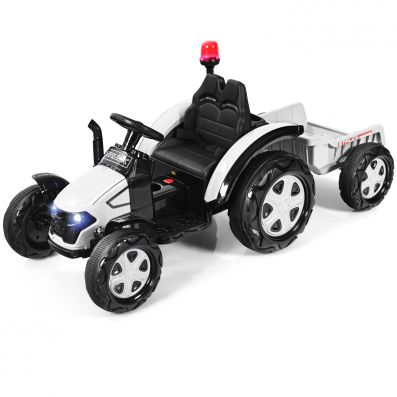 Spielzeug-Traktor mit Anhänger für Kinder 12V Aufsitztraktor 151 x