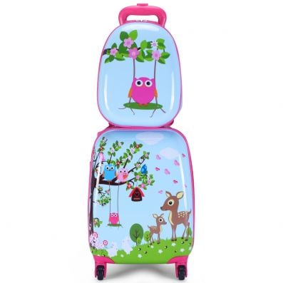 2 tlg Kofferset Kindergepäck 16'' Koffer + 12'' Rucksack