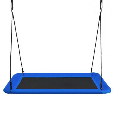 Baumschaukel Schaukel für Kinder Indoor & Outdoor-Baumschaukel mit verstellbaren Seilen Blau