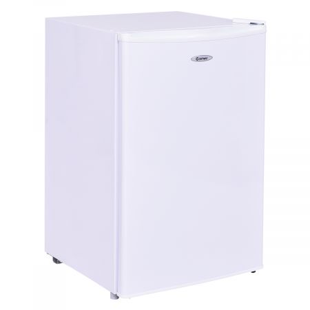 Kühlschrank mit Gefrierfach Kühl Schrank Gefrierkombination 123L Freistehend