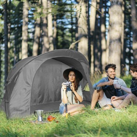camping zelt, kombo set, campingzelt, doppellagiges outdoorzelt,