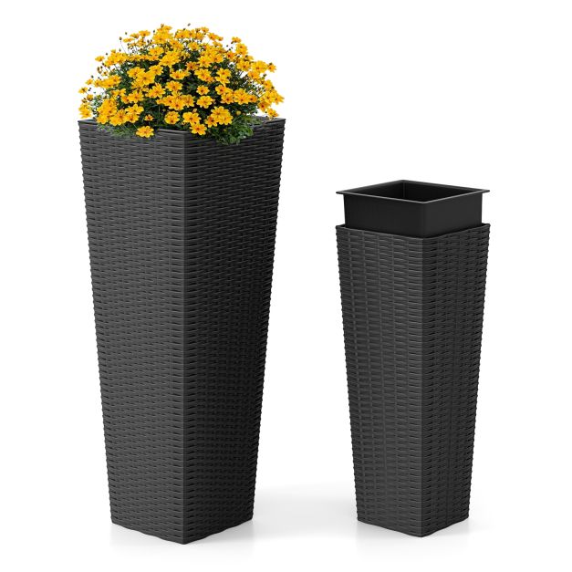 designer pflanztopf Design-Pflanzgef CYRA  40 cm  robust & stylisch  VidaAtHome.de