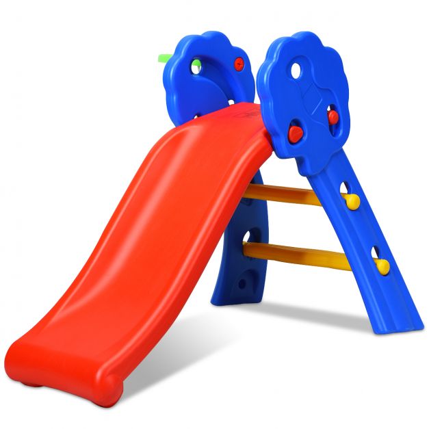 ONBEST Kinderrutsche XL Mit Wasseranschluss Und 180 Cm Rutschbahn