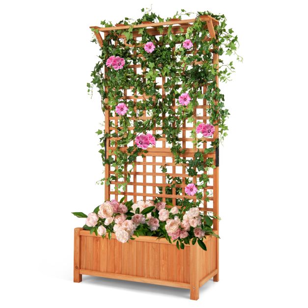 kleine solarleuchten für blumenkästen 2 Balises solaires à planter AGADIR H45cm – LUMISKY.COM main image 1