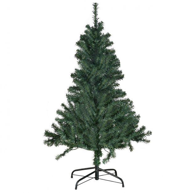 Weihnachtsbaum Künstlicher Christbaum - beleuchtet 150cm Costway mit Tannenbaum LED-Lichterketten
