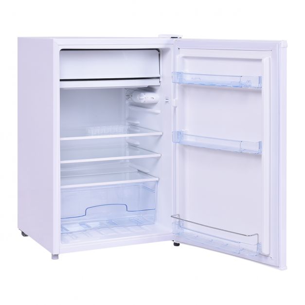 Kühlschrank mit Gefrierfach Kühl Schrank Gefrierkombination Freistehend 123L A+
