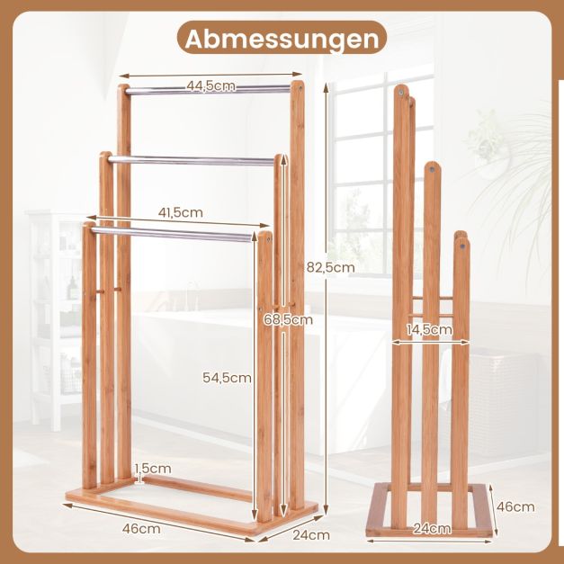 bambus streifen Luxuriöse Bambusstreifen-Wurfdecke – ettitude main image 1