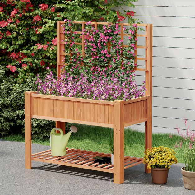 blumenkasten 8 cm breit Blumenkasten " Das Original von Dekorie " aus Holz mit Leinen Griffen   Dekorie GmbH