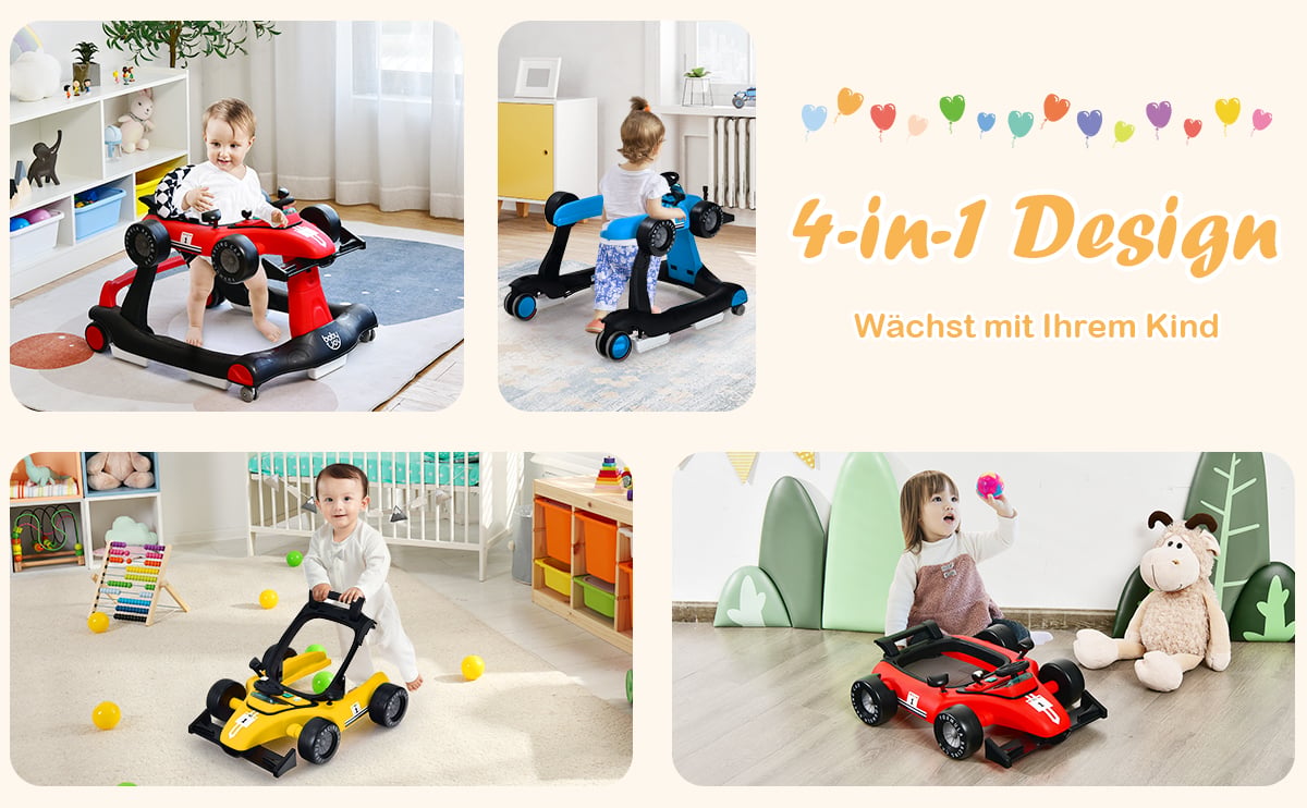lauflernhilfe für babys mit rädern