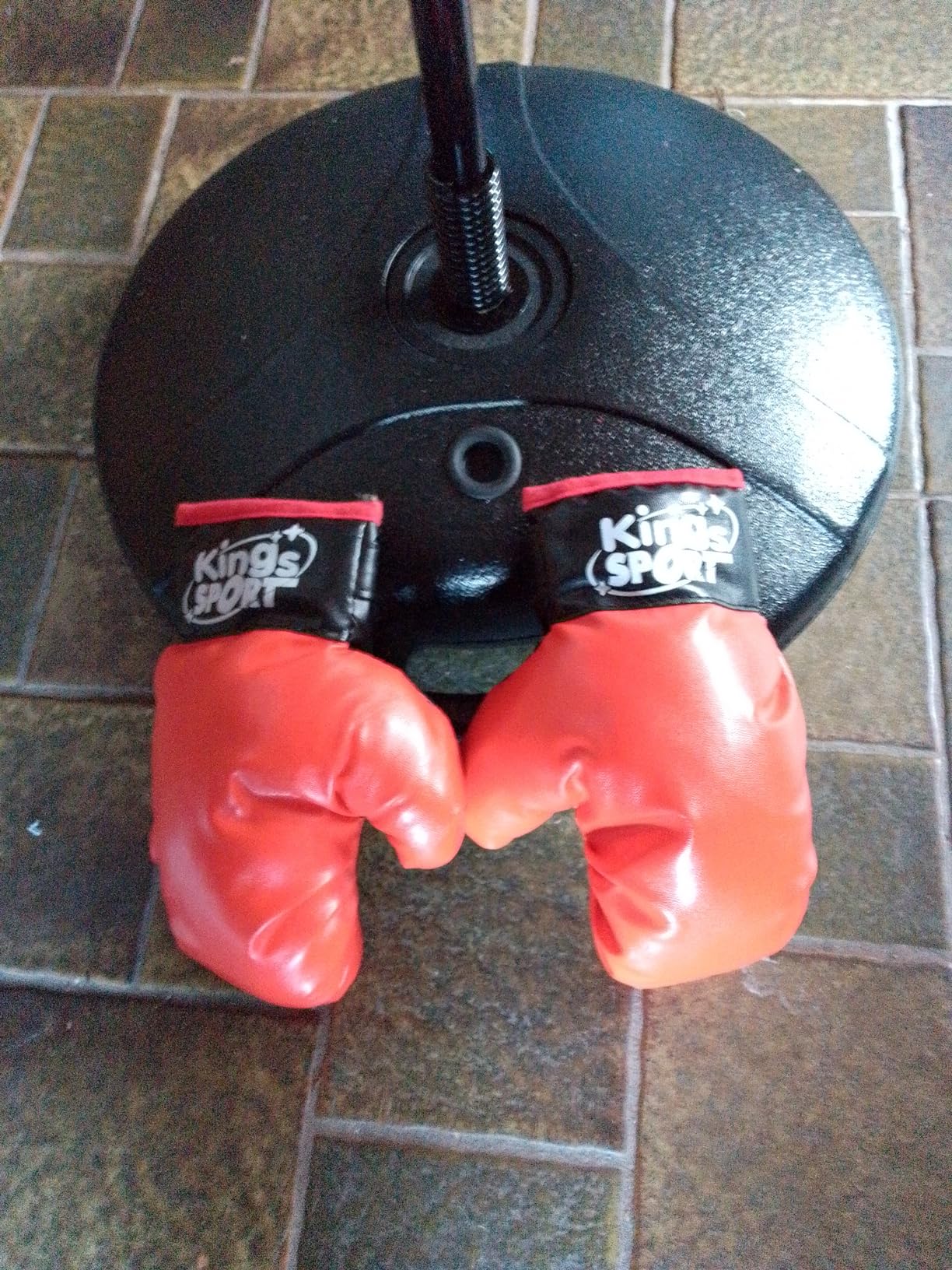 Kinder Boxset Standboxsack Punchingball freistehend höhenverstellbar  Boxsack - Costway