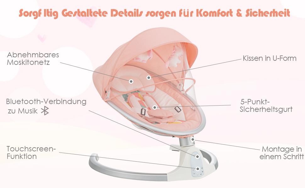 tragbare babyschaukel