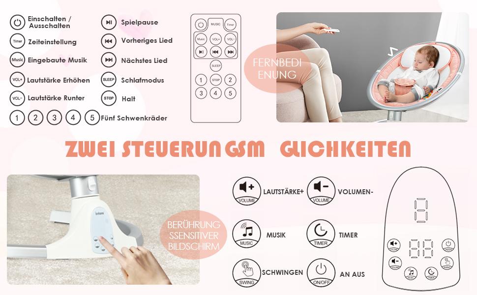 babyschaukel mit sicherheitsgurt